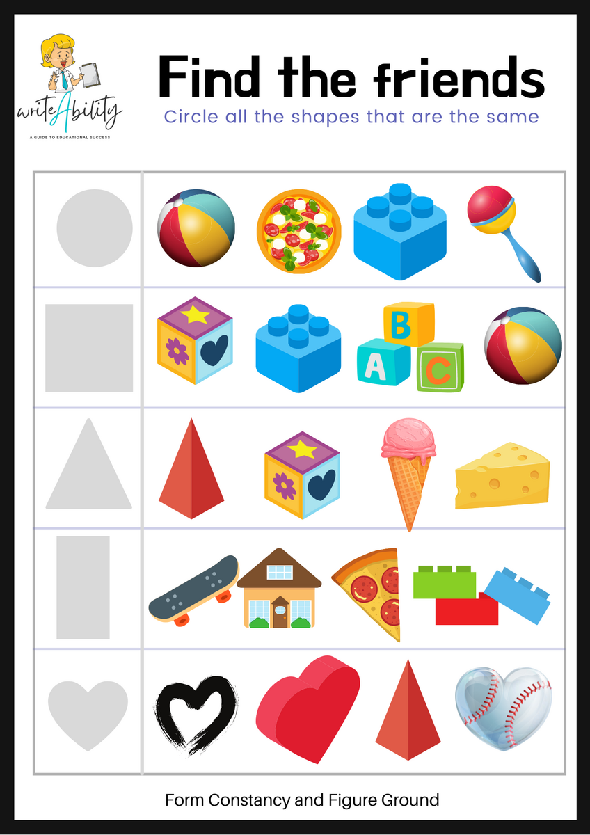 Visual Form Constancy Perceptual Skills Free PDF
