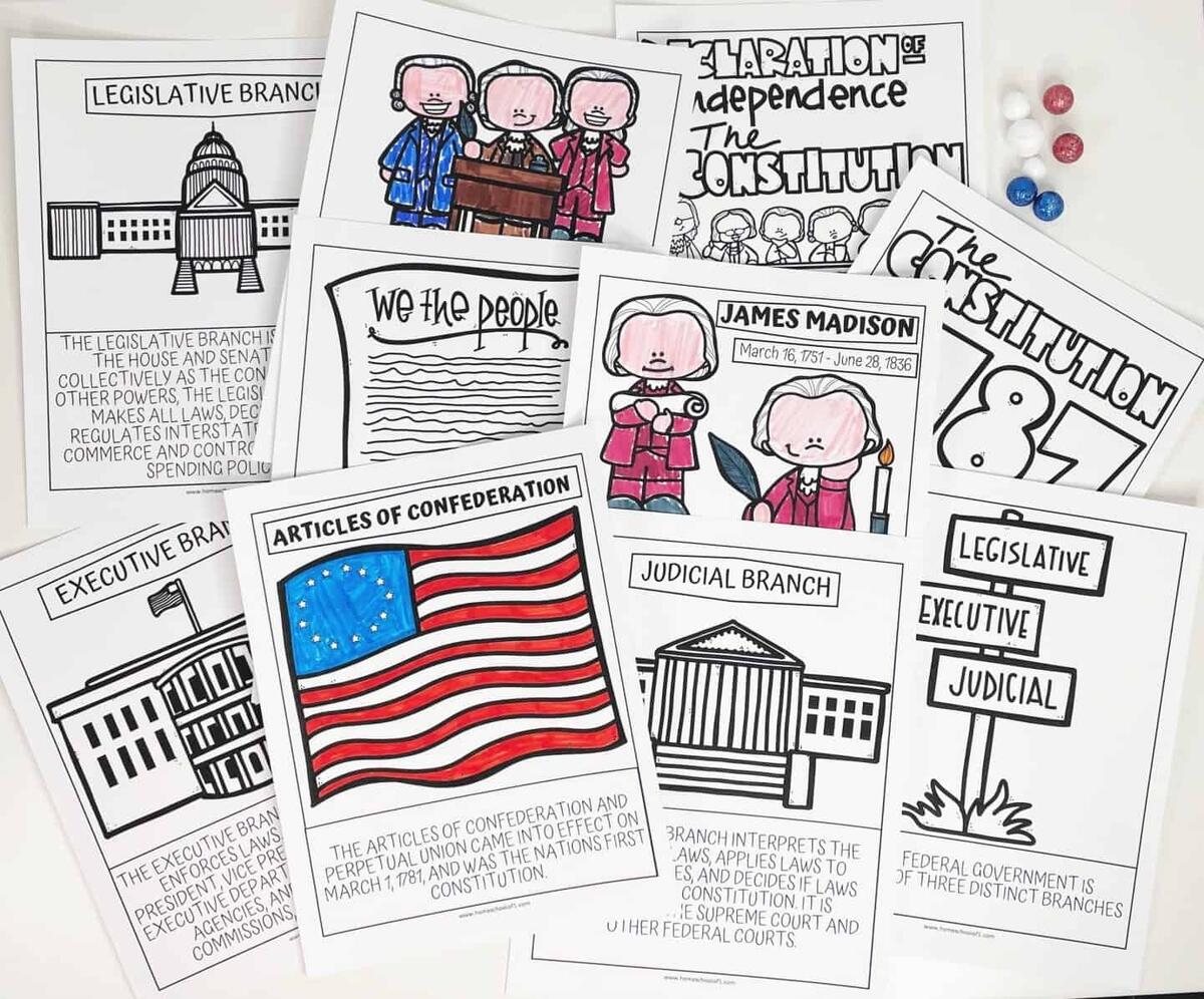 10 Free Constitution Coloring Pages Free What Is Government Worksheet For Elementary Students