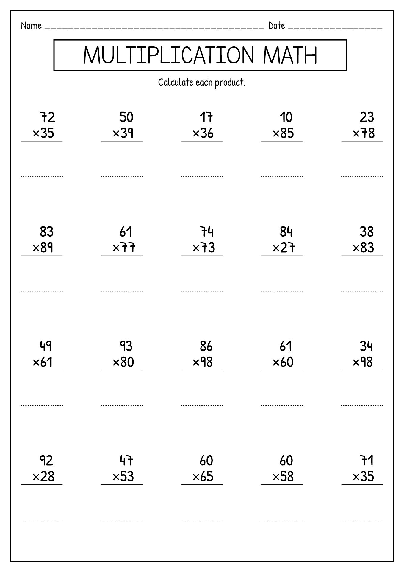 11 Secret Message Math Worksheets Free PDF At Worksheeto