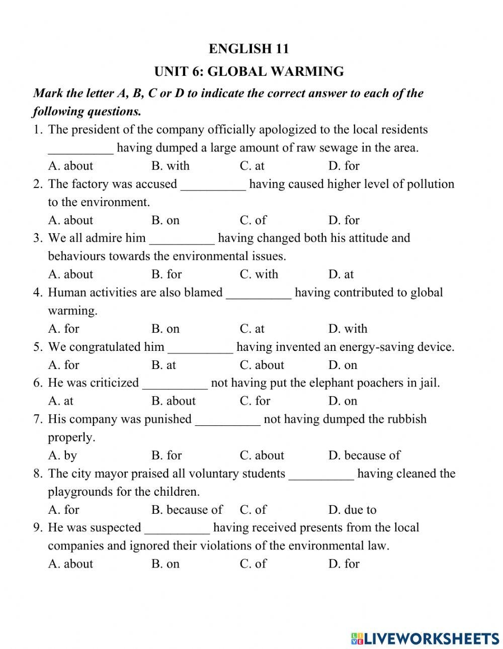 Reading Comprehension Worksheets Eleventh Grade Reading Comprehension Worksheets