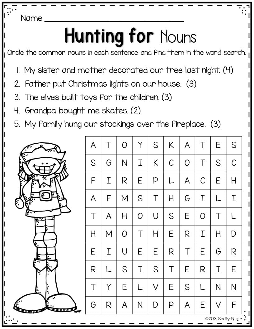 13 Free Christmas Worksheets For Second Grade Second Grade Teaching Blog Free Printable 2nd Grade Math Worksheets Canva