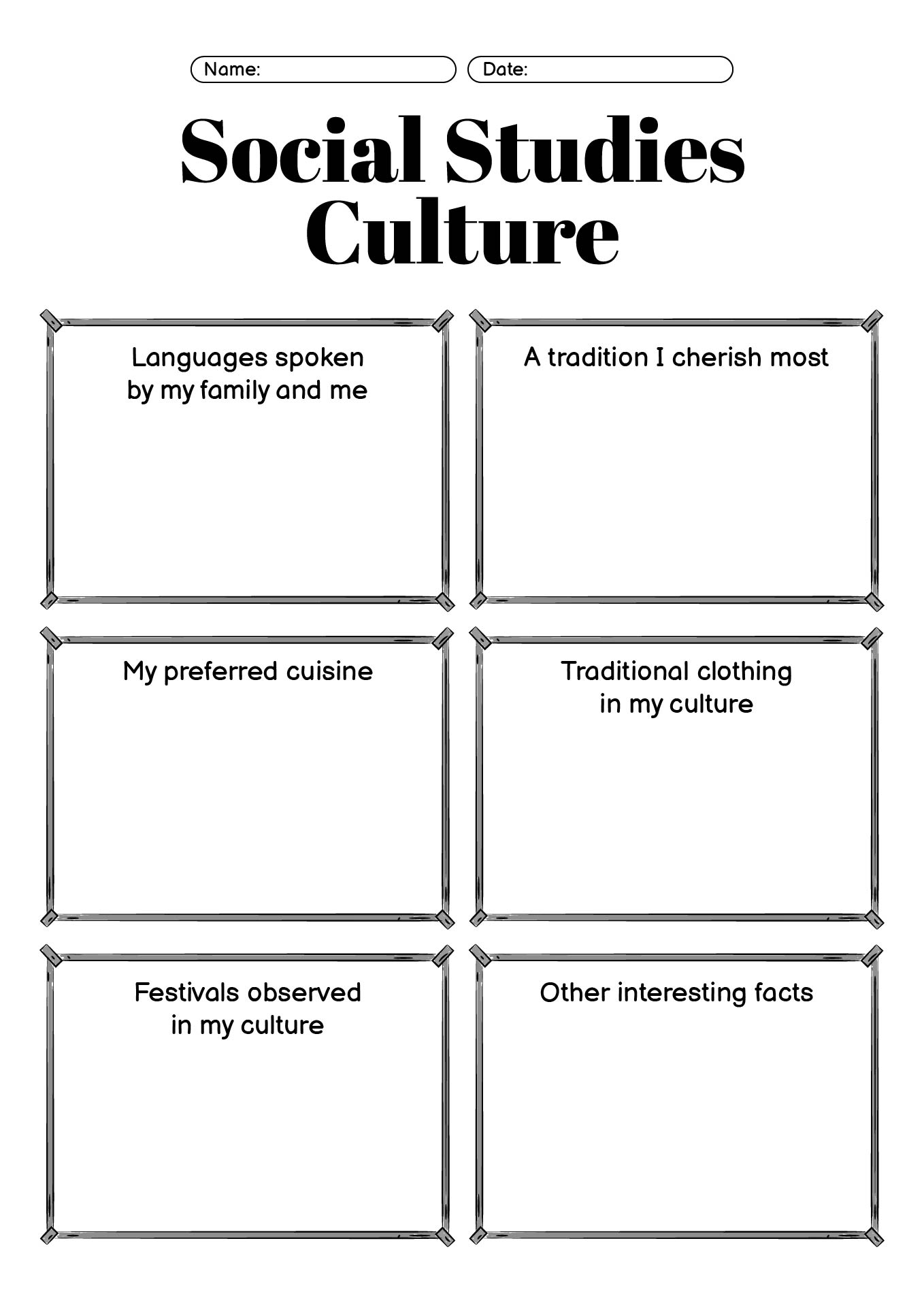 13 Social Studies Culture Worksheet Free PDF At Worksheeto 13 Social Studies Culture Worksheet Free PDF At Worksheeto