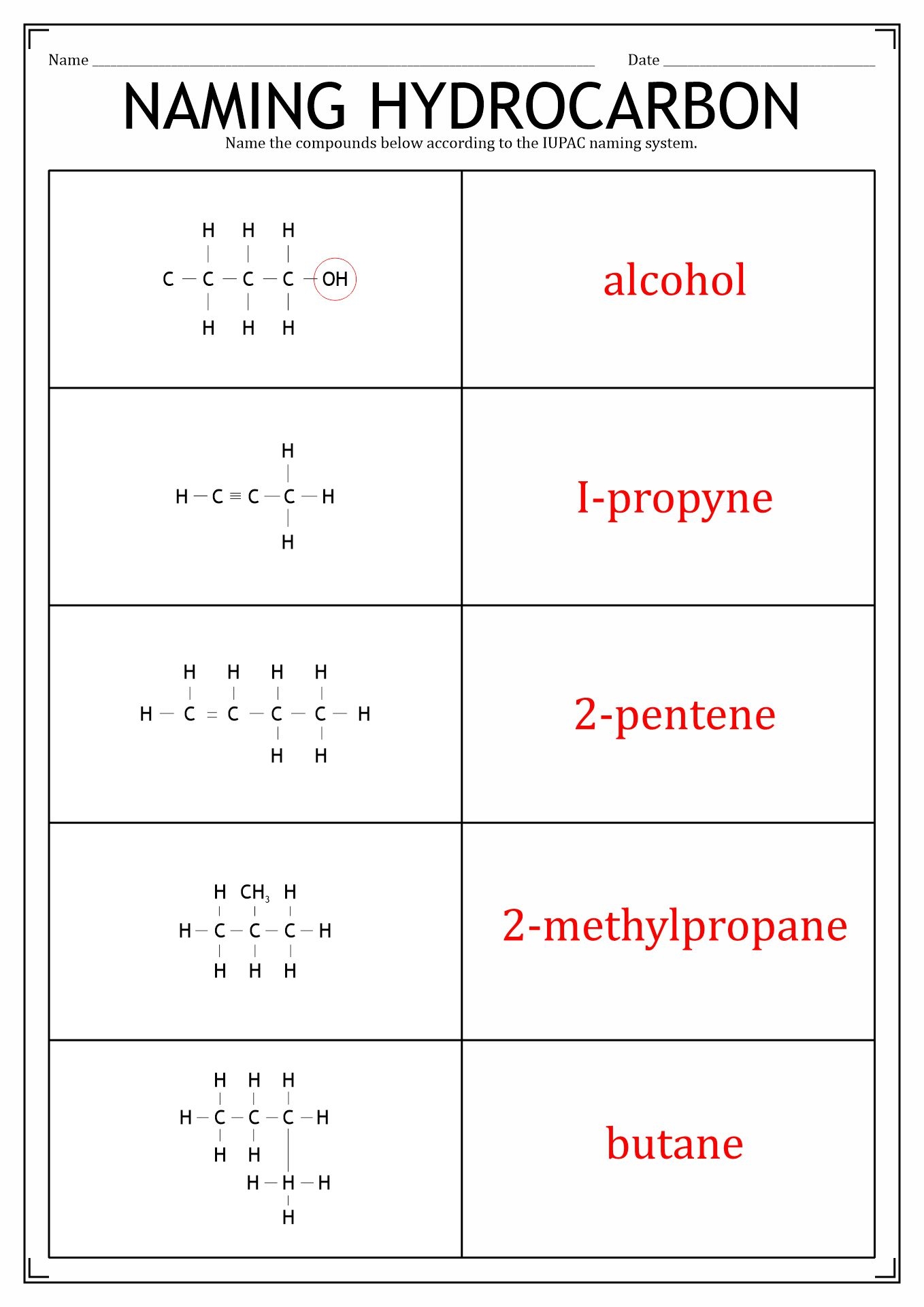 14 Functional Group Practice Worksheet Free PDF At Worksheeto 14 Functional Group Practice Worksheet Free PDF At Worksheeto