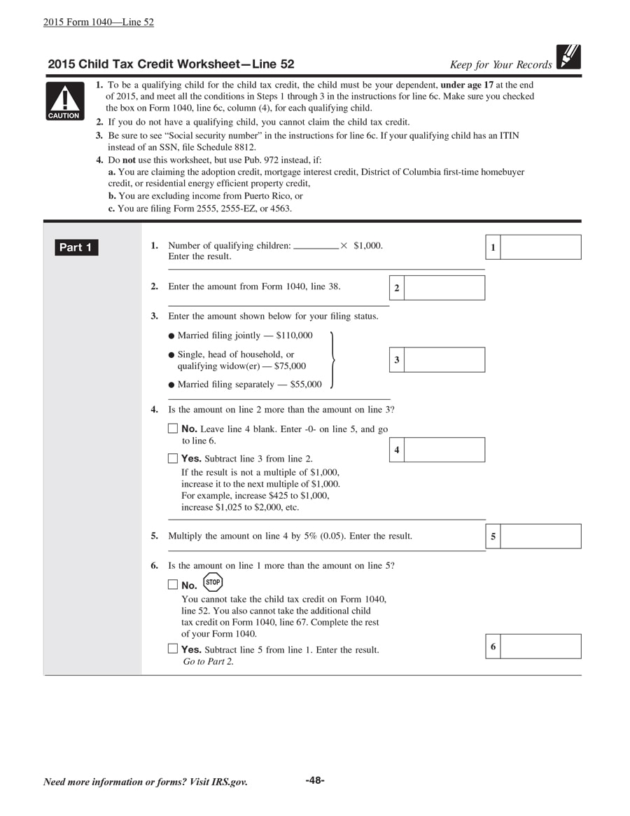 23 Latest Child Tax Credit Worksheets Calculators Froms IRS Form 15110 Fill Out Sign Online And Download Fillable PDF Templateroller