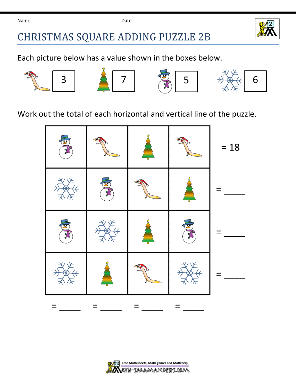 2nd Grade Christmas Math Worksheets 13 Free Christmas Worksheets For Second Grade Second Grade Teaching Blog
