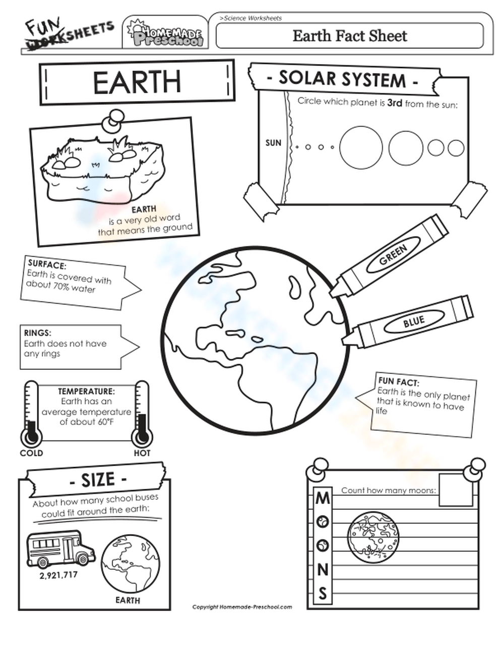 3rd Grade Solar System Worksheets 3rd Grade Solar System Worksheets