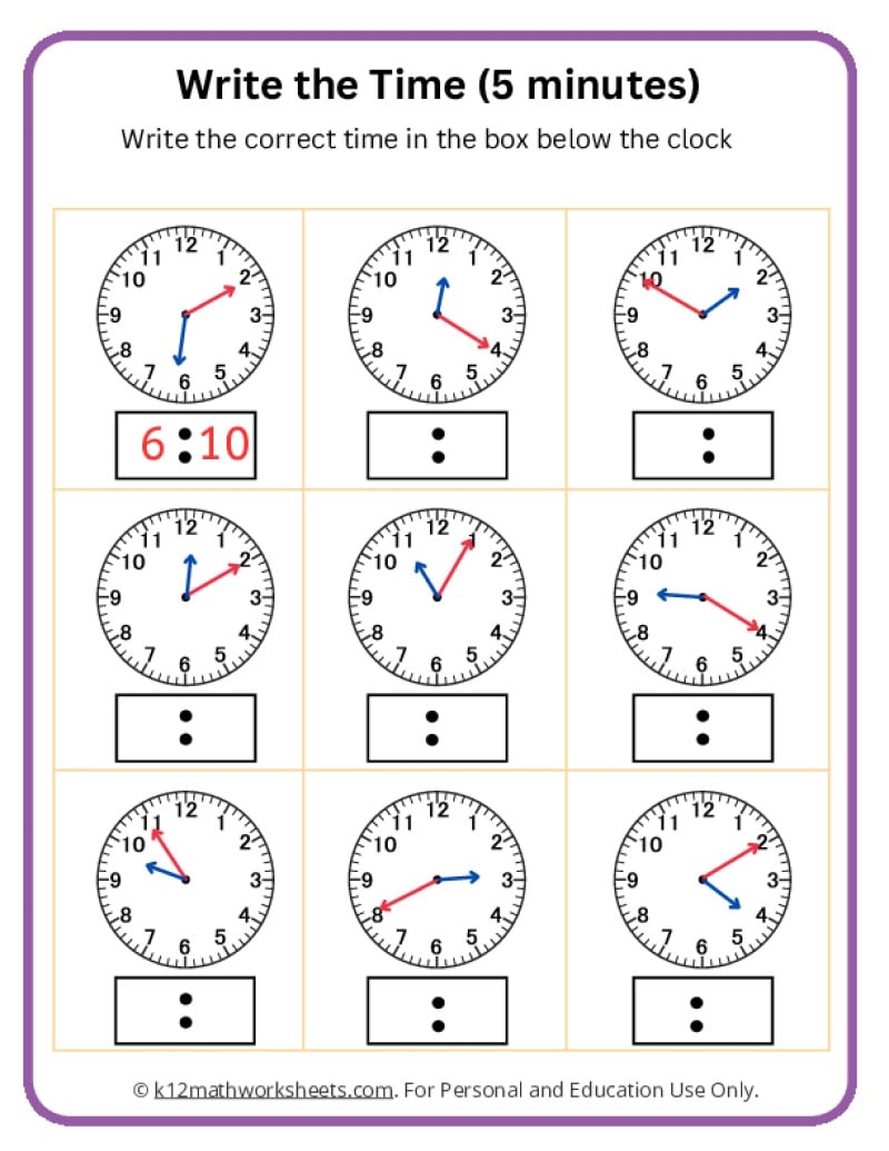 3rd Grade Telling Time Worksheets K12 Math Worksheets Math Worksheets Superstar Worksheets