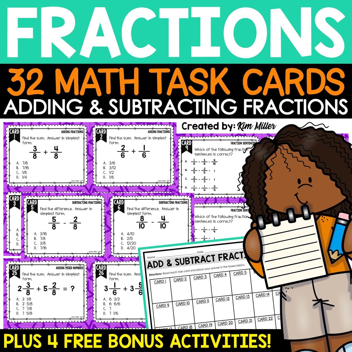 4th Grade Math Review Worksheets Task Cards Word Problems Morning Work Bundle A Love Of Teaching Kim Miller 4th Grade Math Review Worksheets Task Cards Word Problems Morning Work Bundle A Love Of Teaching Kim Miller