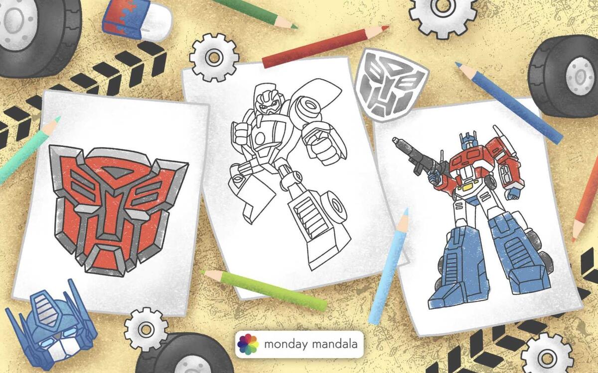 50 Transformers Coloring Pages Free PDF Printables Optimus Prime Coloring Pages Free Printable