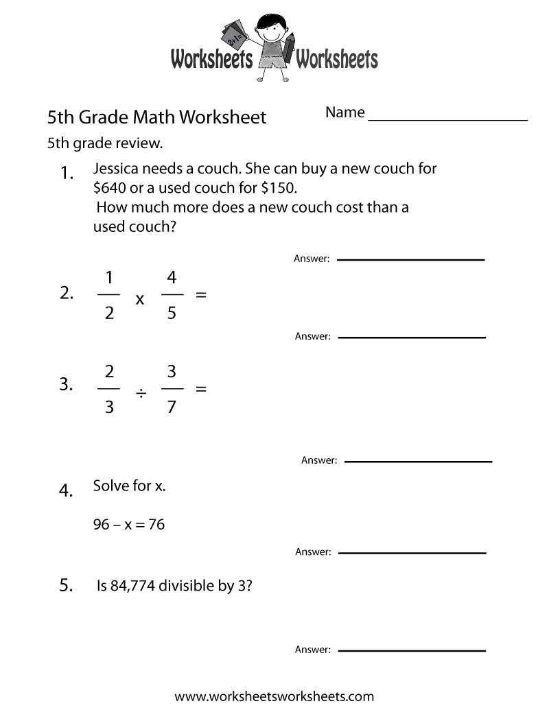 5th Grade Math Worksheets Worksheets Worksheets Worksheets Library 5th Grade Math Worksheets Worksheets Worksheets Worksheets Library