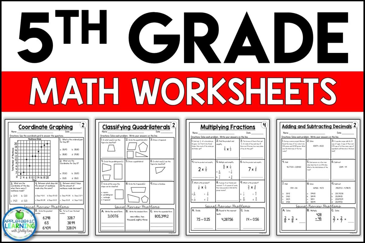 5th Grade Math Worksheets Worksheets Worksheets Worksheets Library 5th Grade Math Worksheets Worksheets Worksheets Worksheets Library