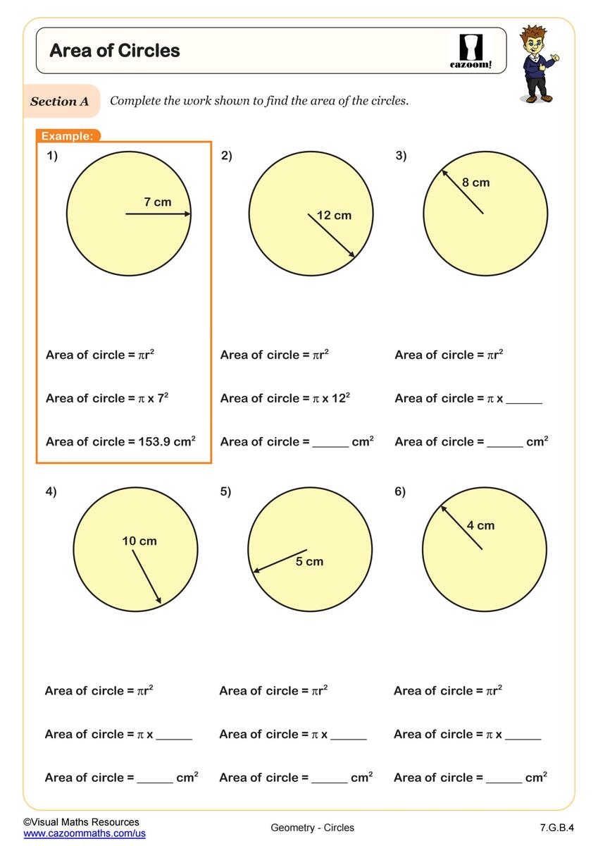 7th Grade Math Worksheets