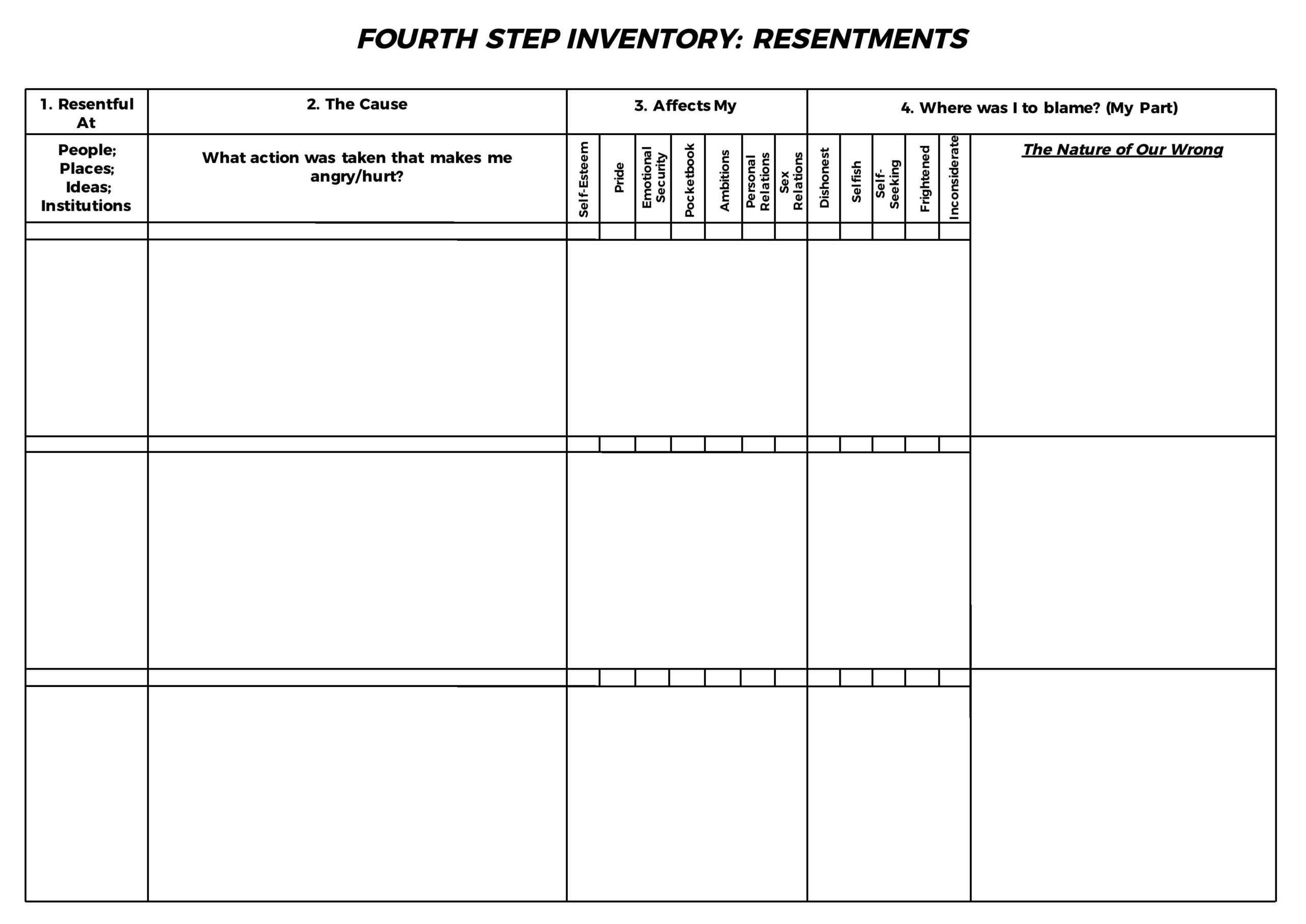 Aa Worksheets