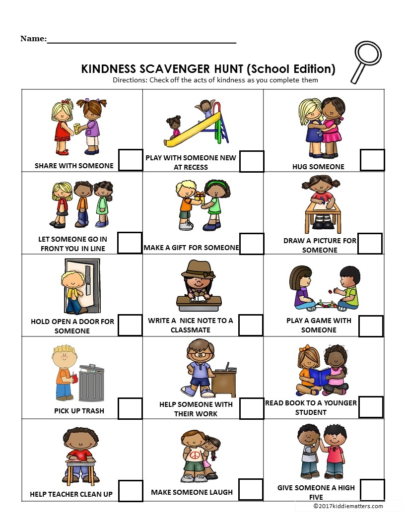 Acts Of Kindness Ideas For Kids With Free Printable 24 Quick Acts Of Kindness For Families Doing Good Together