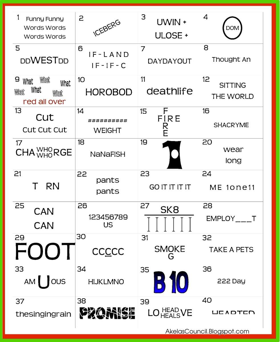 Akela S Council Cub Scout Leader Training Printable Rebus Word Puzzle PreOpener Printable Party Game Brain Teaser For Christmas Parties Cub Scout Pack Meeting Free Printable Akela S Council Cub Scout Leader Training Printable Rebus Word Puzzle PreOpener Printable Party Game Brain Teaser For Christmas Parties Cub Scout Pack Meeting Free Printable