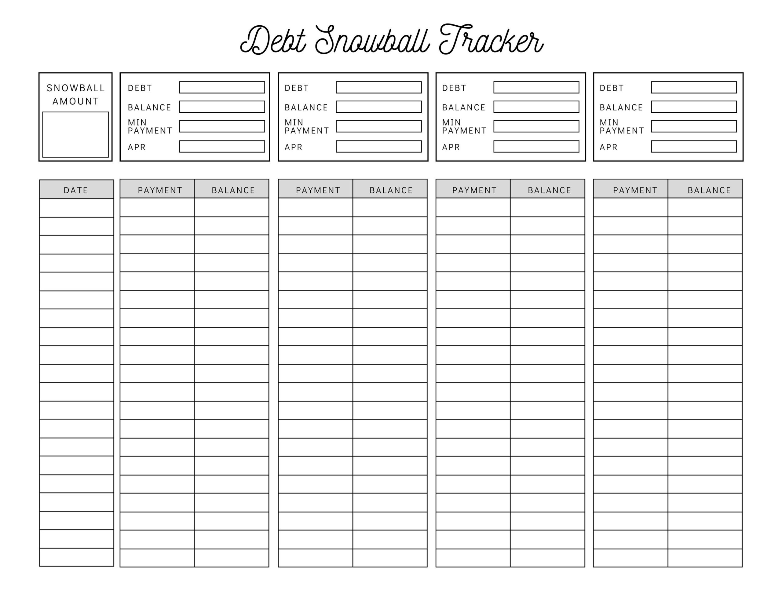 Buy Debt Snowball Tracker Printable Debt Payment Worksheet Debt Payoff Progress Log Debt Free Goal Chart Instant Download Online In India Etsy