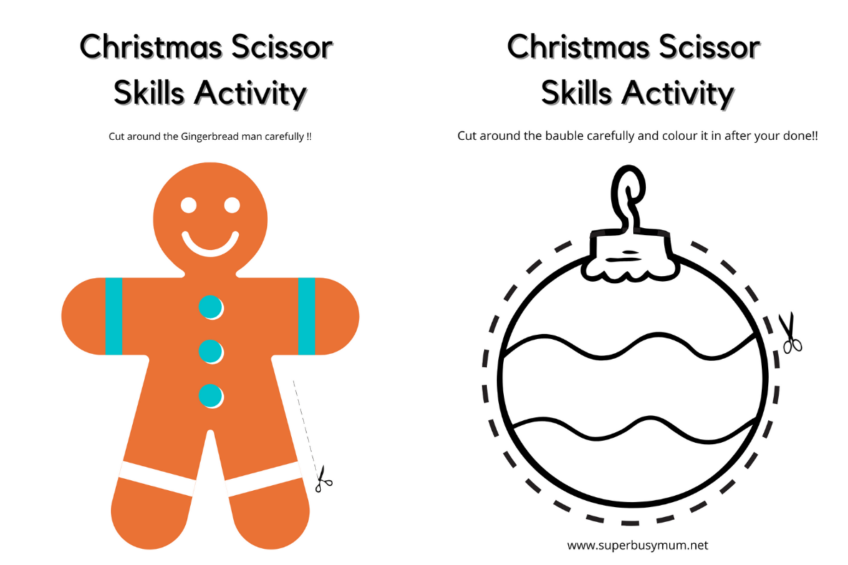 Christmas Activities To Help Boost Scissor Skills For Children Super Busy Mum Northern Irish Blogger Christmas Activities To Help Boost Scissor Skills For Children Super Busy Mum Northern Irish Blogger