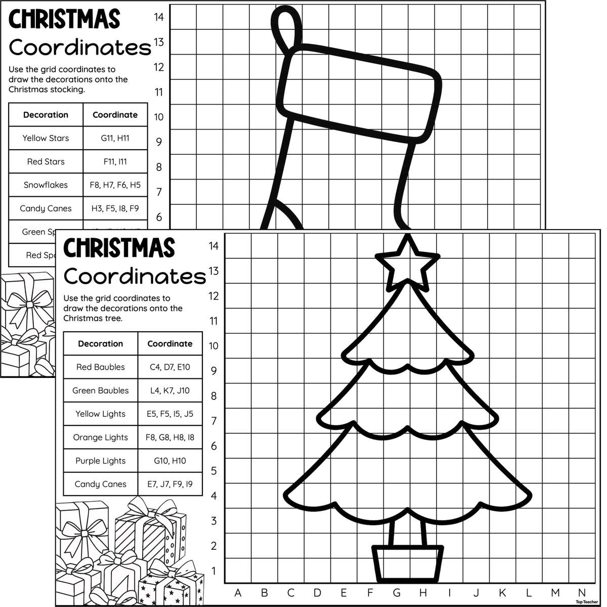Christmas Coordinates Worksheets Top Teacher Christmas Coordinates Worksheets Top Teacher