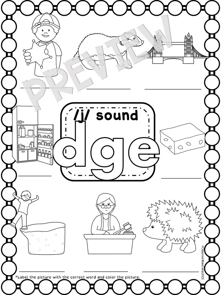 DGE Or GE Spelling Orton Gillingham The Soldier Rule Made By Teachers DGE Or GE Spelling Orton Gillingham The Soldier Rule Made By Teachers
