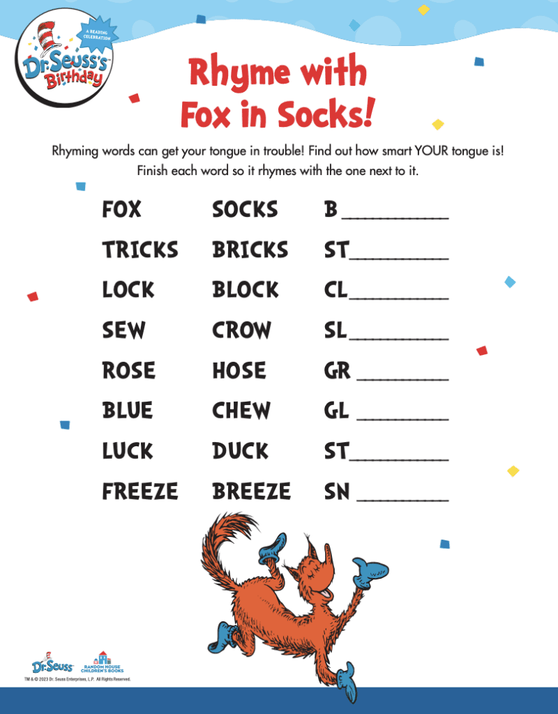 Dr Seuss Activities For Teaching Phonics And Supporting Readers