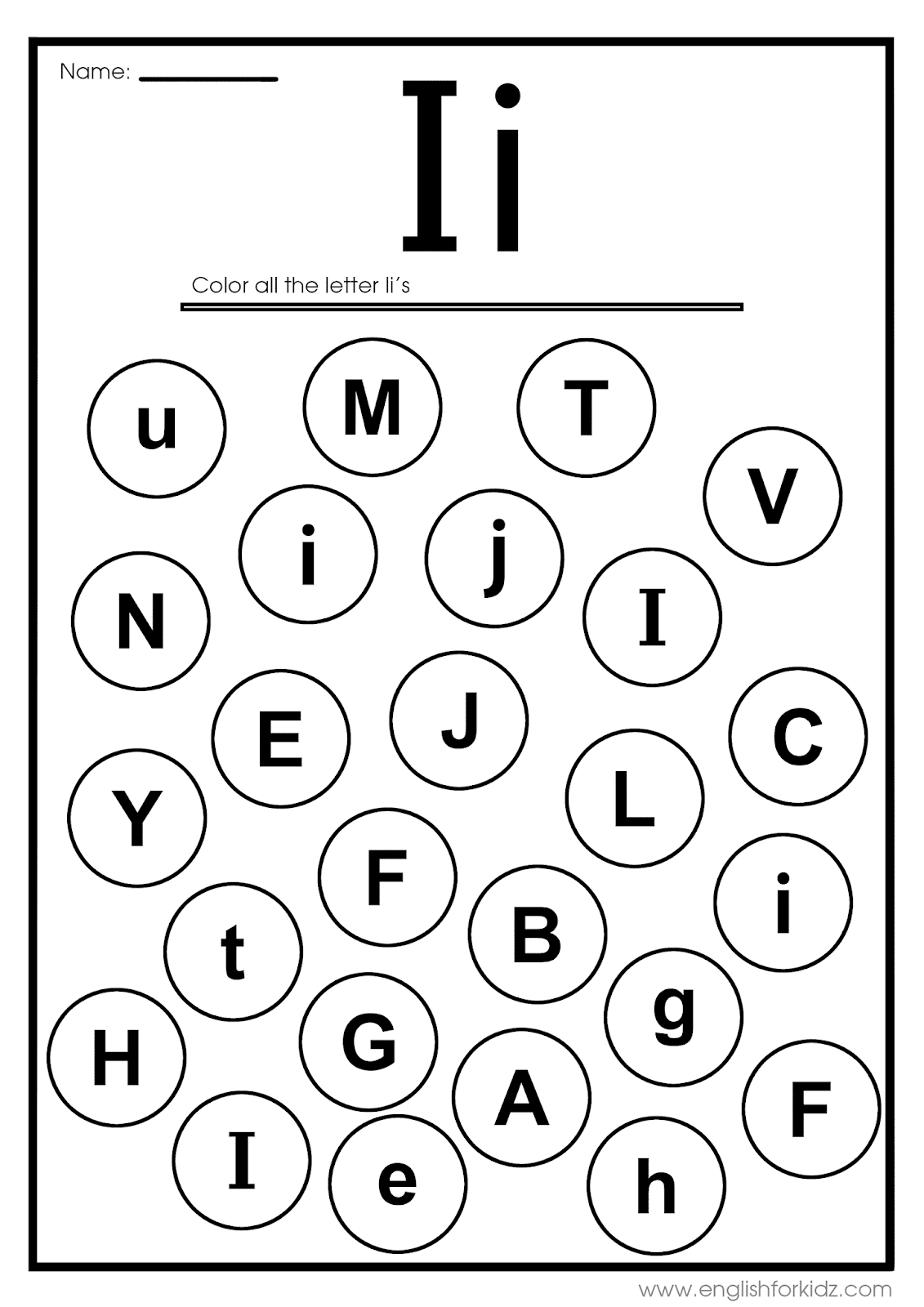 English For Kids Step By Step Letter I Worksheets Flash Cards Coloring Pages English For Kids Step By Step Letter I Worksheets Flash Cards Coloring Pages