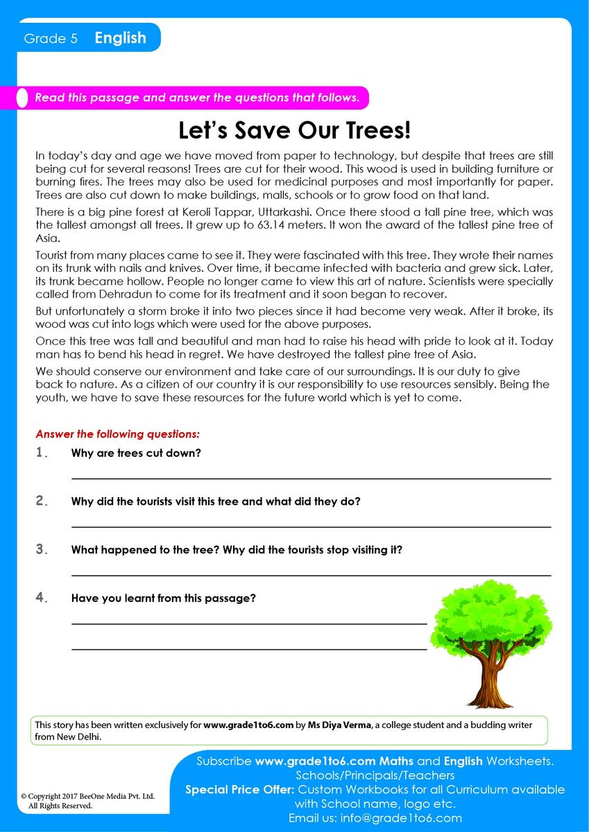 5 Printable Reading Comprehension English Worksheets Ages 4 7 KG1 To Grade 2 Etsy Israel