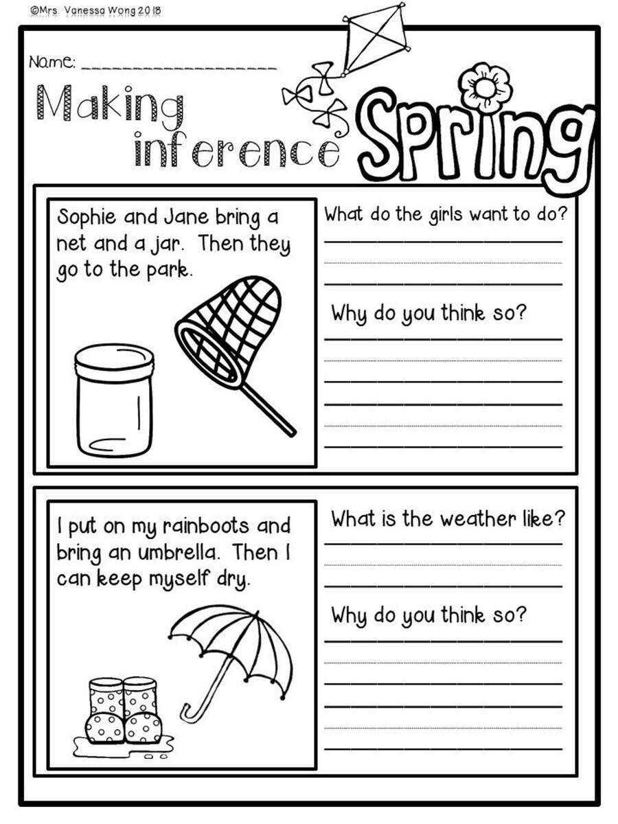 First Grade Seasonal Worksheet Bundle Math Literacy 384 Pages Etsy Sweden