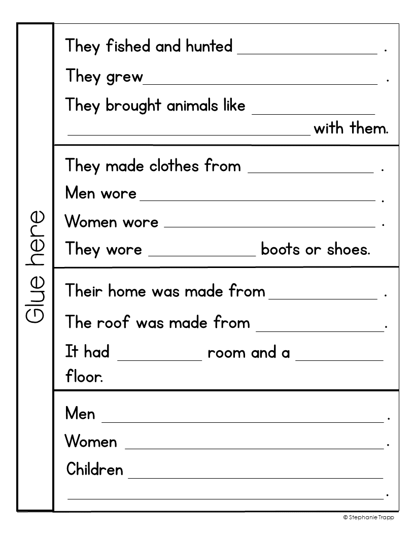 Pilgrims Worksheets For Thanksgiving Printable Packet For 2nd 5th Grade