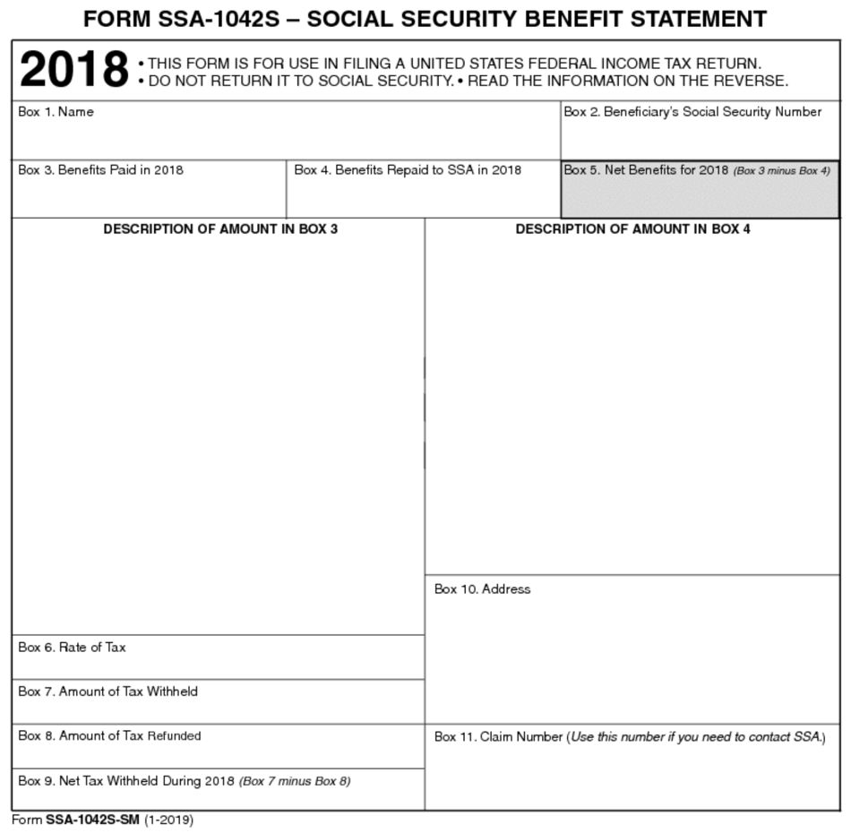 Form SSA 1042S SM 2018 Fill Out Sign Online And Download Printable PDF Templateroller Form SSA 1042S SM 2018 Fill Out Sign Online And Download Printable PDF Templateroller