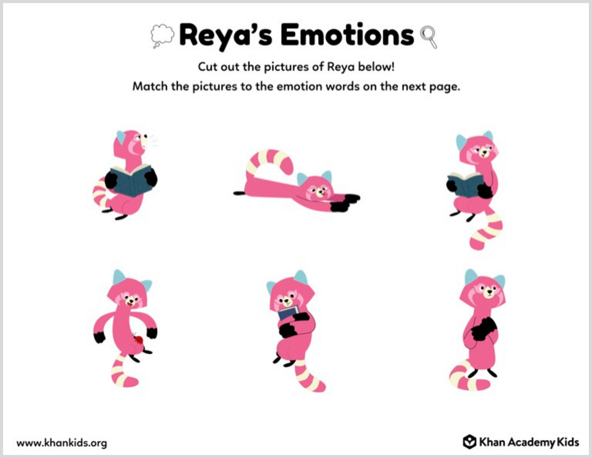 Free Activities Help Kids Learn About Feelings And Emotions Khan Academy Blog