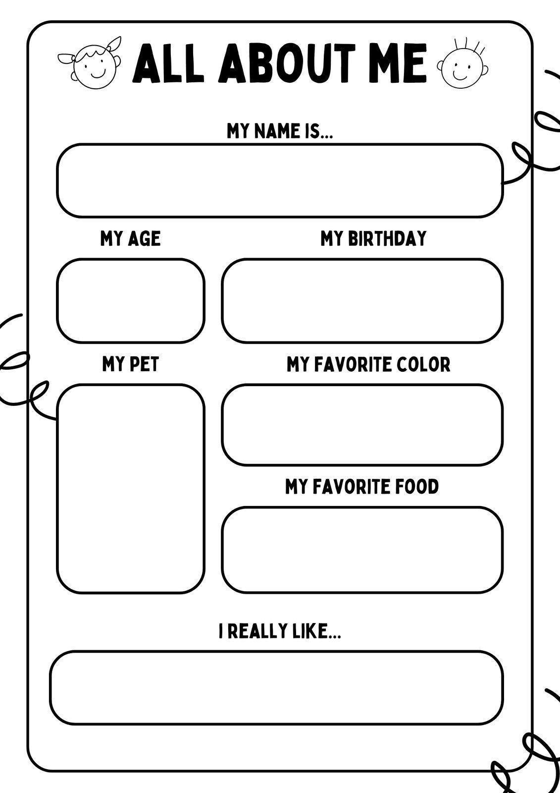 Back To School Worksheets For Kids ABCmouse