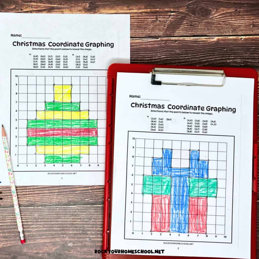 Free Christmas Coordinate Graphing Worksheets For Holiday Fun Rock Your Homeschool Free Christmas Coordinate Graphing Worksheets For Holiday Fun Rock Your Homeschool