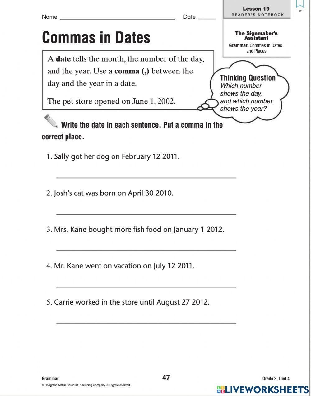 Free Commas In Dates Worksheet Download Free Commas In Dates Worksheet Png Images Free Worksheets On Clipart Library Free Commas In Dates Worksheet Download Free Commas In Dates Worksheet Png Images Free Worksheets On Clipart Library
