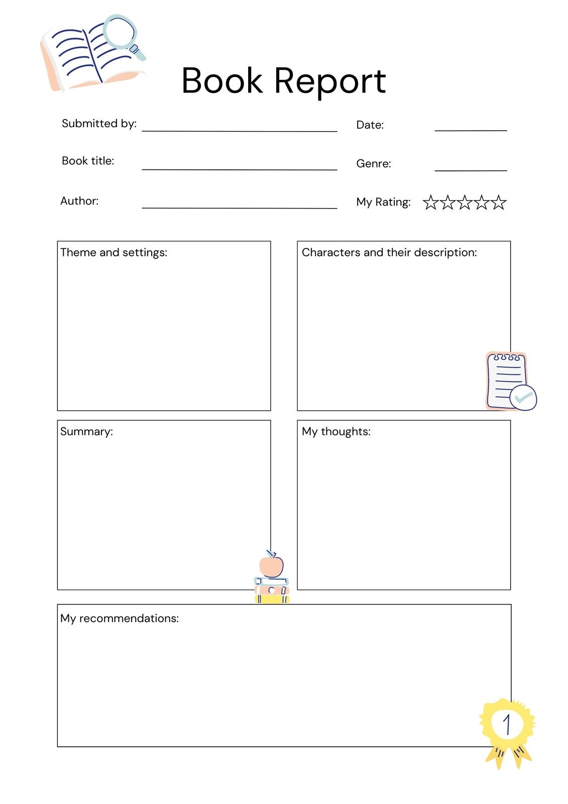 Free Custom And Printable Reading Worksheet Templates Canva Free Custom And Printable Reading Worksheet Templates Canva