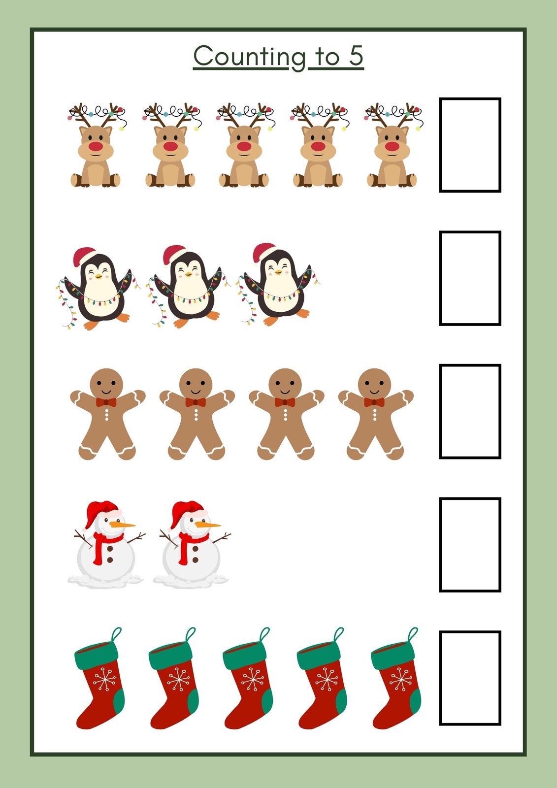 Free Editable Christmas Worksheet Templates Canva