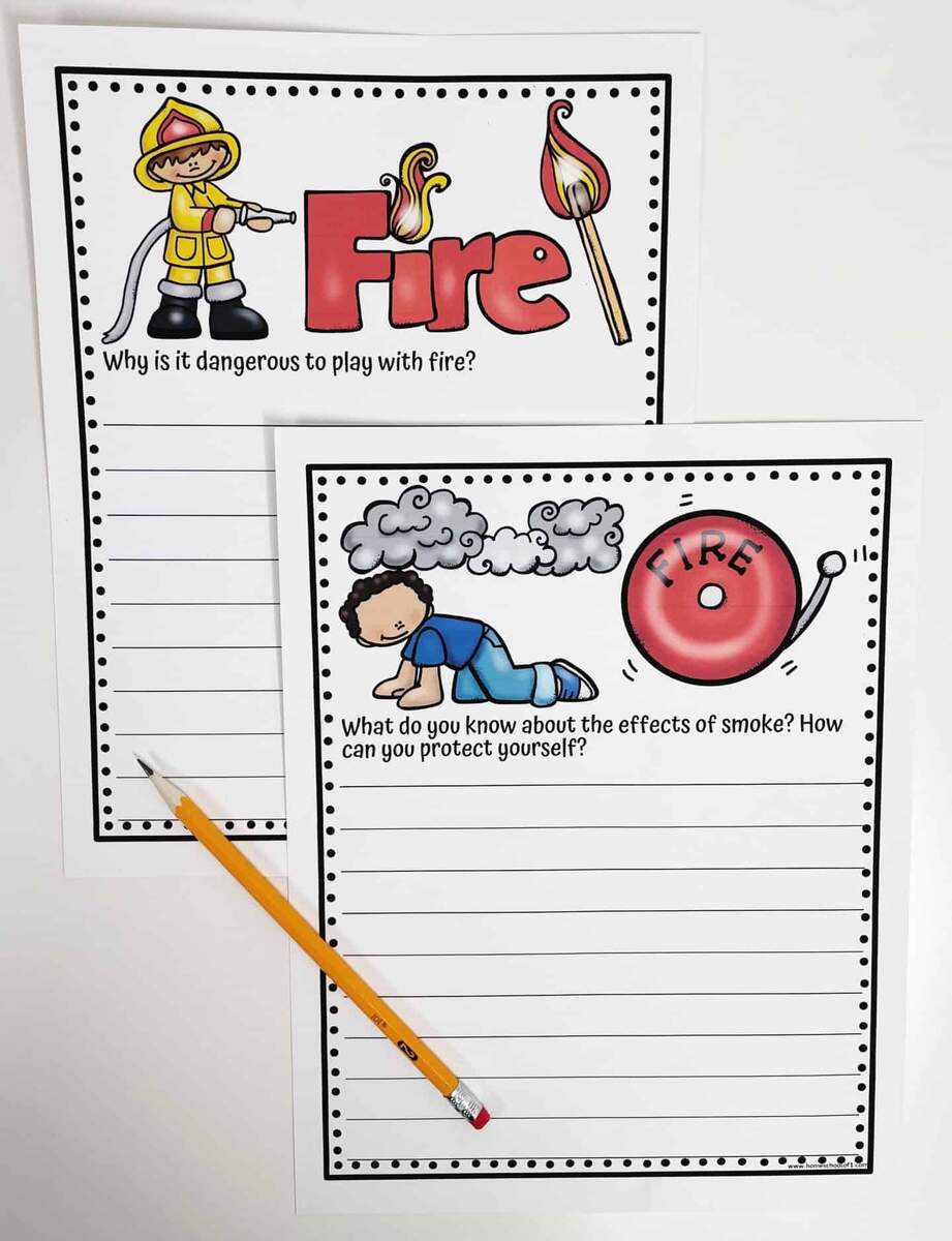 Free Fire Safety Worksheet Great For Fire Prevention Week Free Fire Safety Worksheet Great For Fire Prevention Week