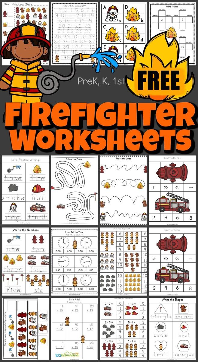 Fire Safety Free Printable Simply Kinder