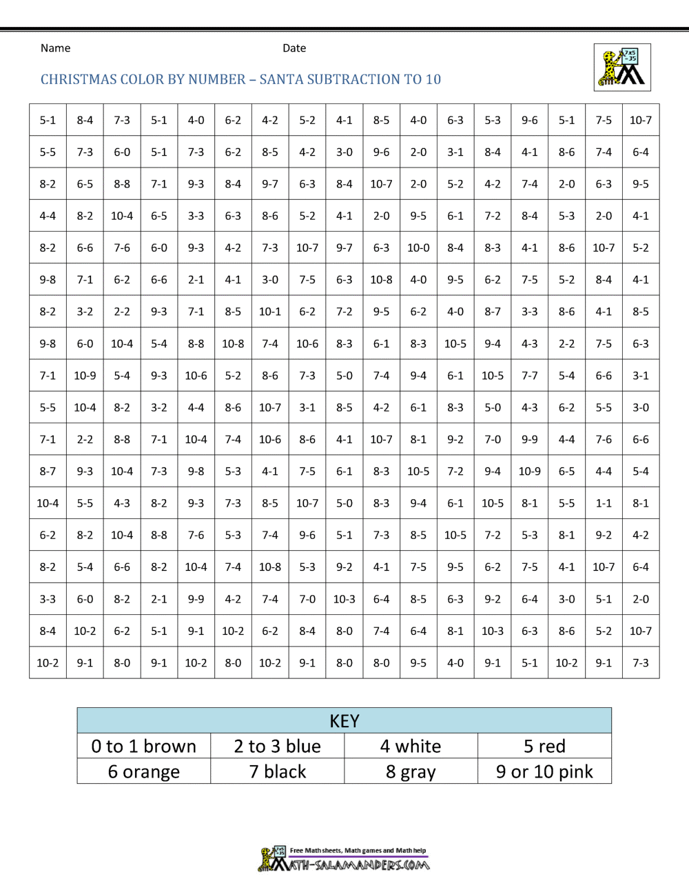 Free Hard Color By Number Worksheet Download Free Hard Color By Number Worksheet Png Images Free Worksheets On Clipart Library