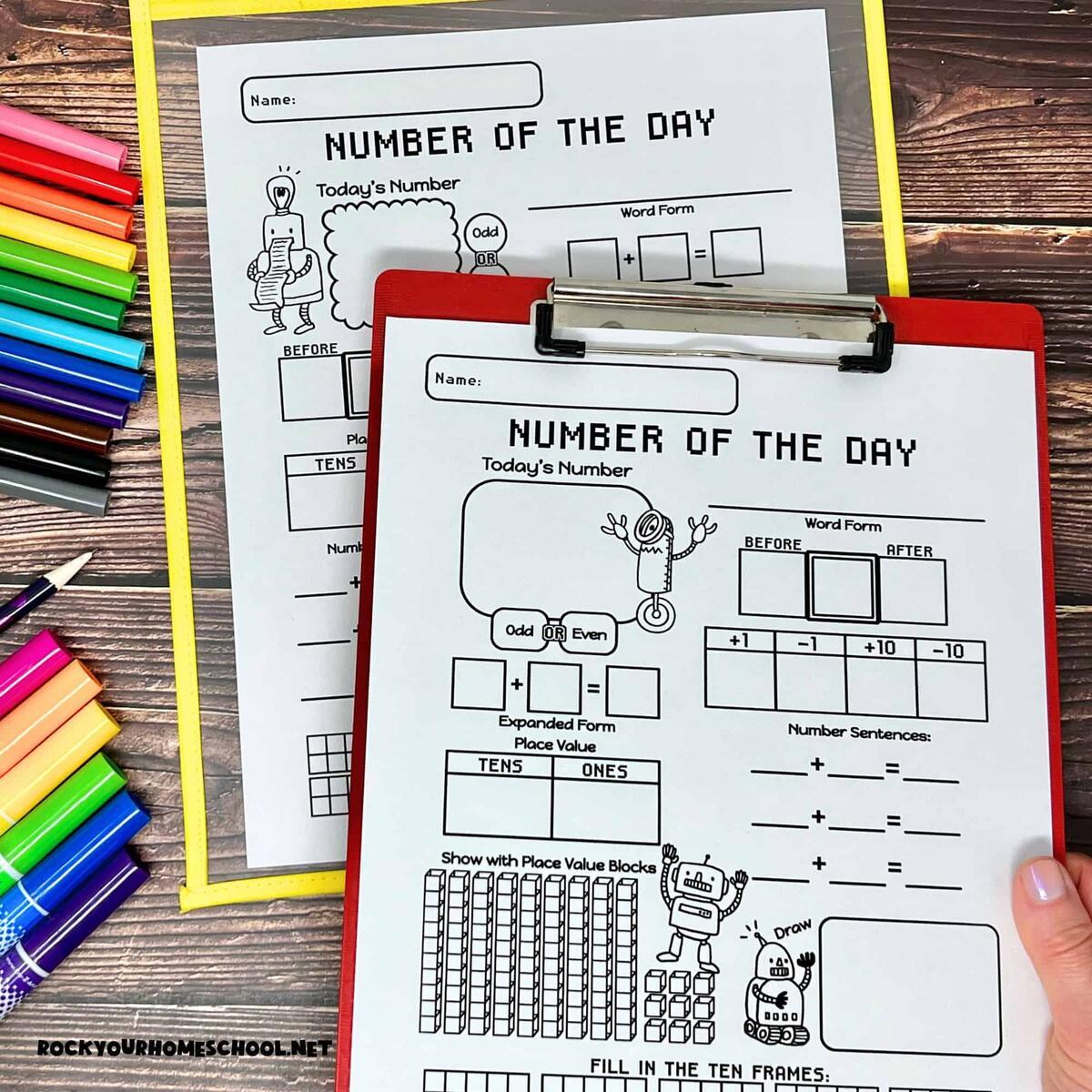 Free Number Of The Day Worksheets For Simple Math Fun Rock Your Homeschool Free Number Of The Day Worksheets For Simple Math Fun Rock Your Homeschool