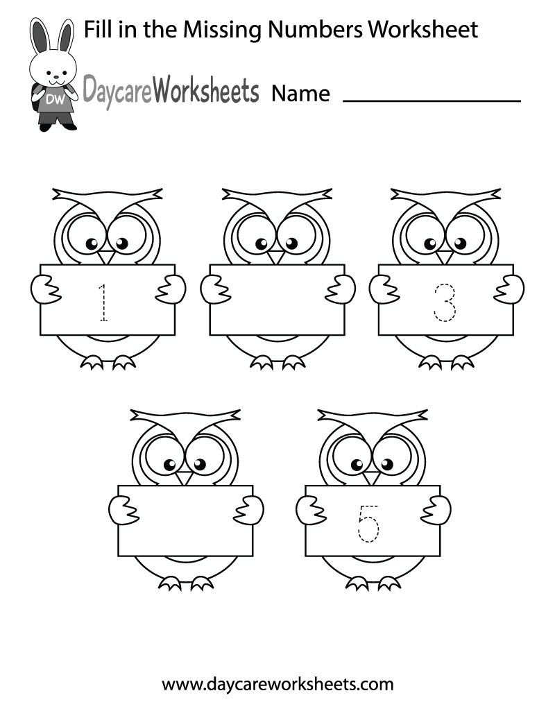 Free Preschool Fill In The Numbers Worksheet Fill In The Missing Numbers To 50 Worksheet Kindergarten Numbers 1 To 50 Book Made By Teachers