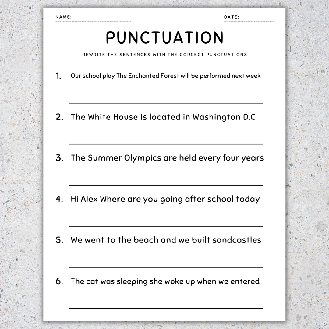 Class 5 English Grammar Verbs Worksheet PDF Free Practice Answers