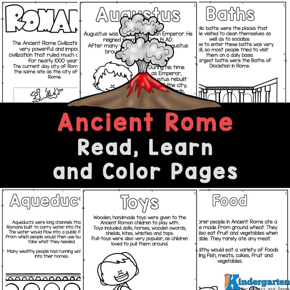 FREE Printable Ancient Romans Coloring Pages Ancient Rome Word Search WordMint