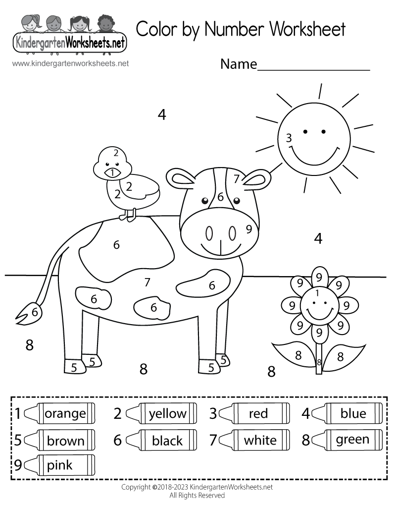 Free Printable Color By Number Worksheet Free Printable Space Color By Number Worksheet