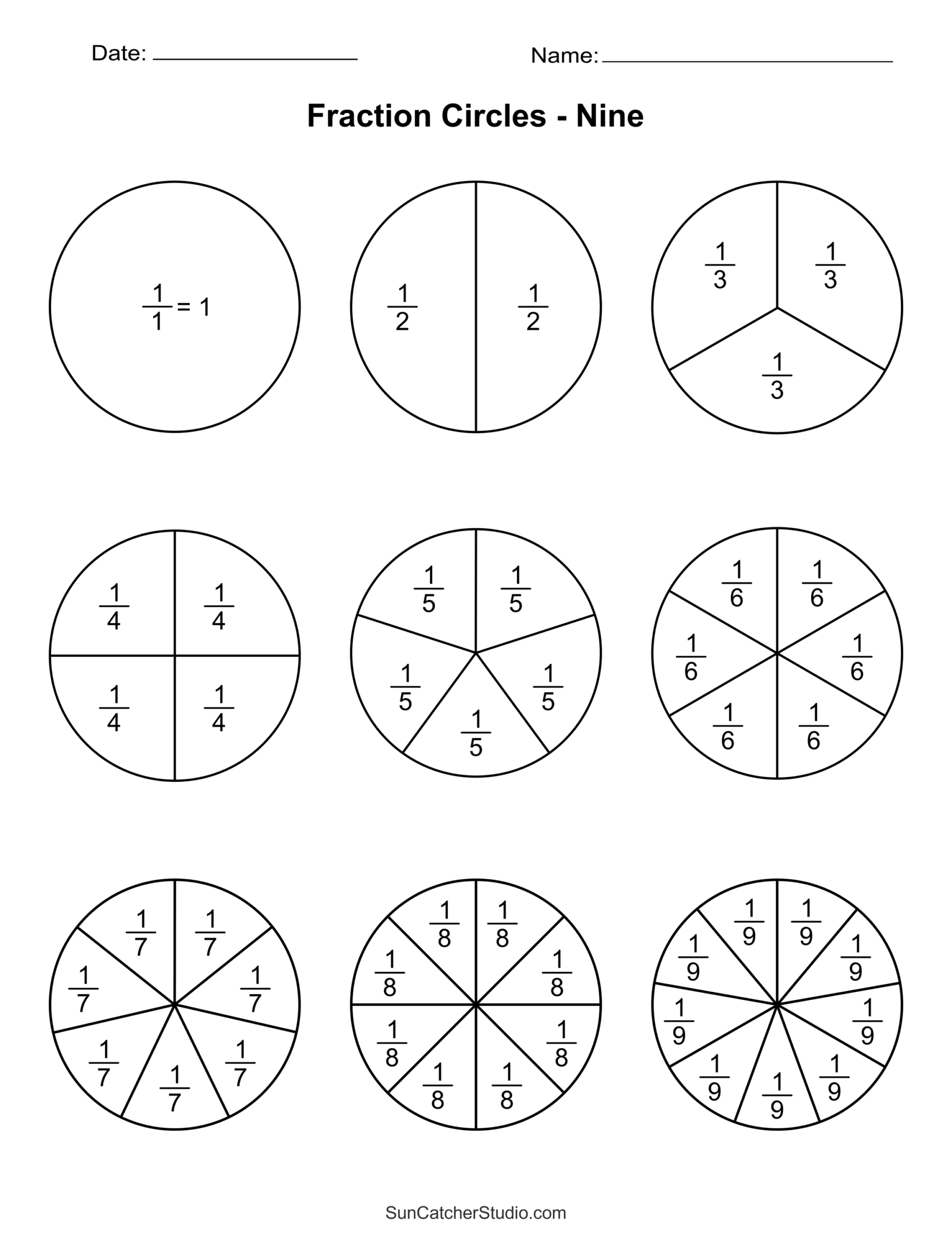 100 Math Fraction Games ONLINE Practice