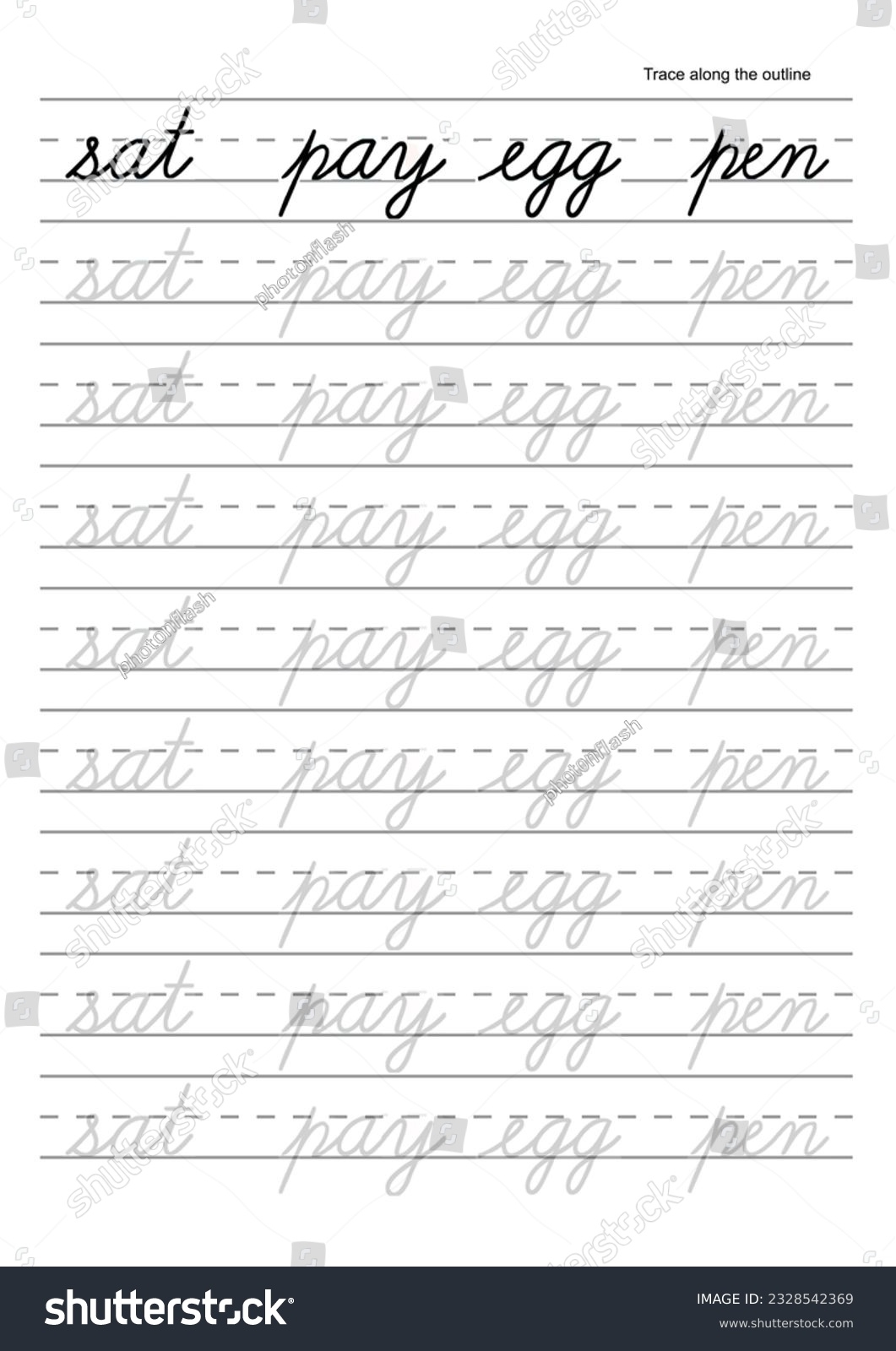 Free Printable Handwriting Worksheets For 1st 6th Grade Worksheets Library