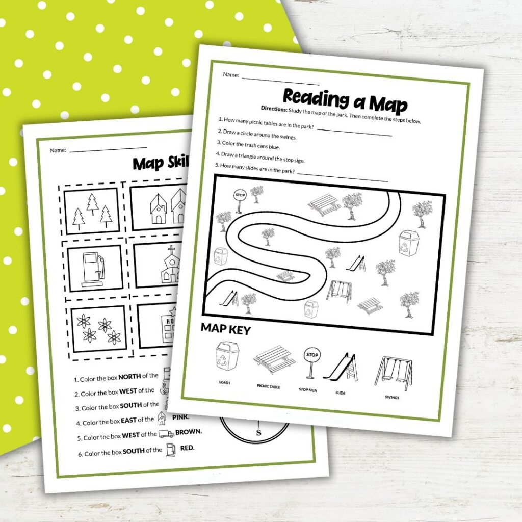 Free Printable Map Skills Worksheets For Homeschool Free Printable Map Skills Worksheets For Homeschool