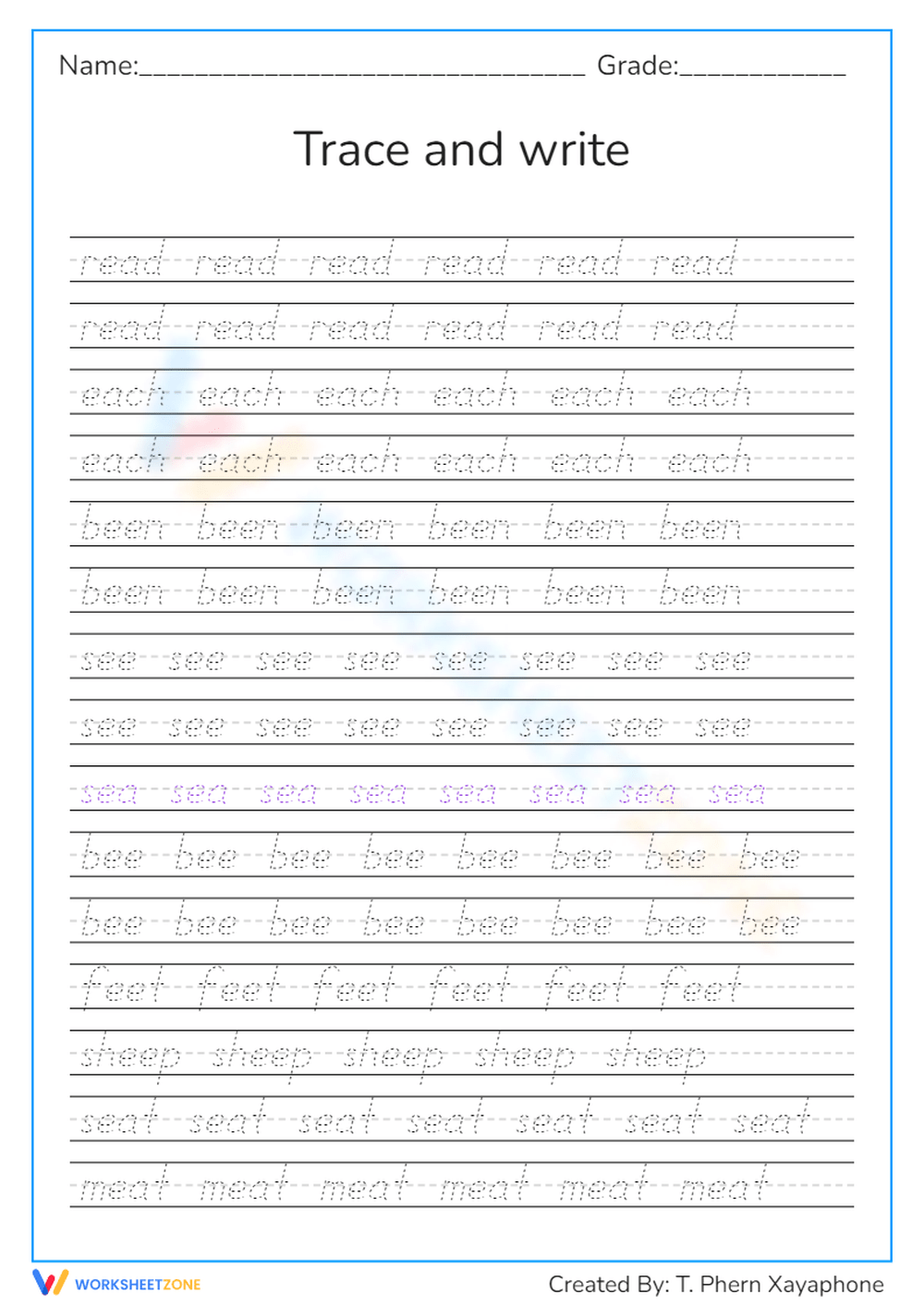 Cursive Handwriting Worksheets Free Printable Mama Geek