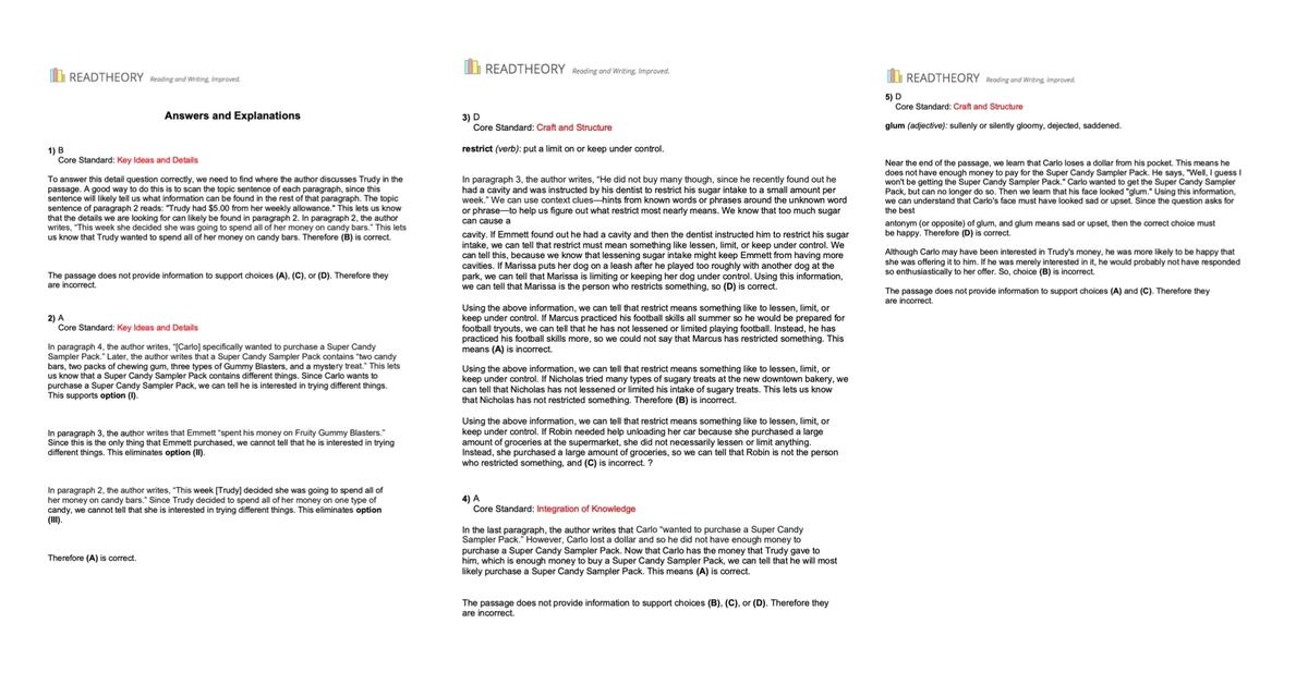 Free Reading Comprehension Worksheets For Grades 1 12 ReadTheory Free Reading Comprehension Worksheets For Grades 1 12 ReadTheory