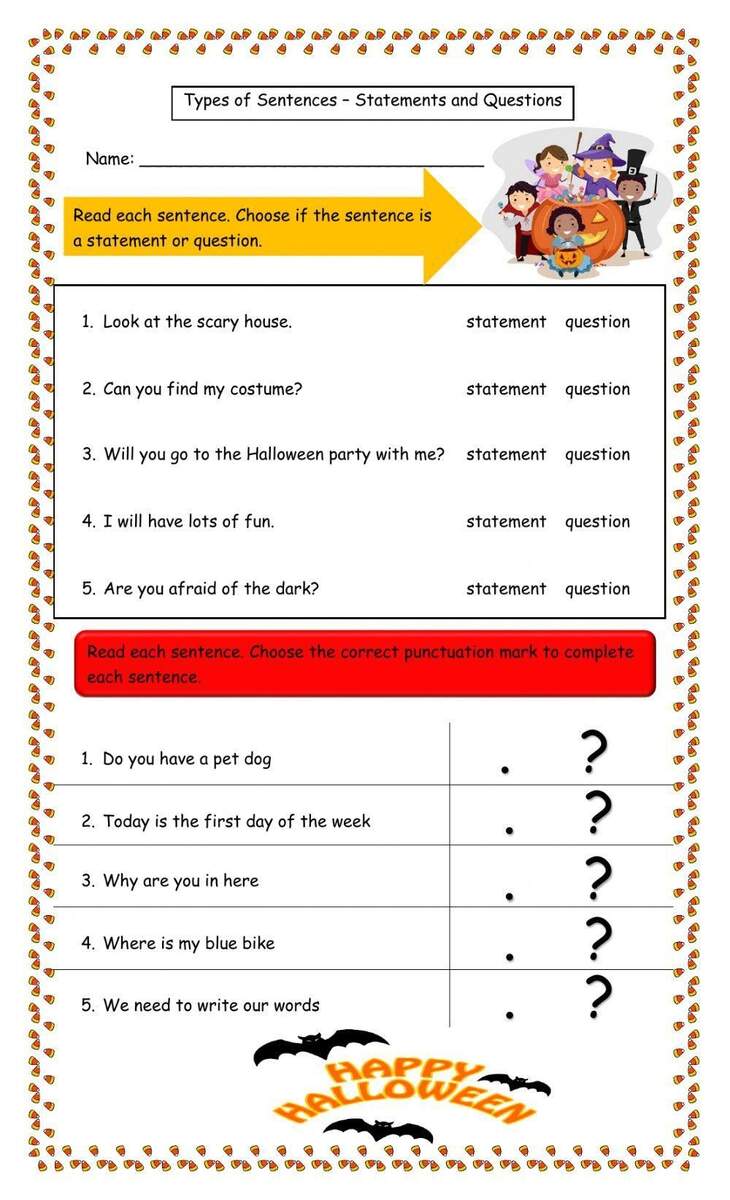 Grammar Statement And Question Worksheet Worksheets Library Grammar Statement And Question Worksheet Worksheets Library