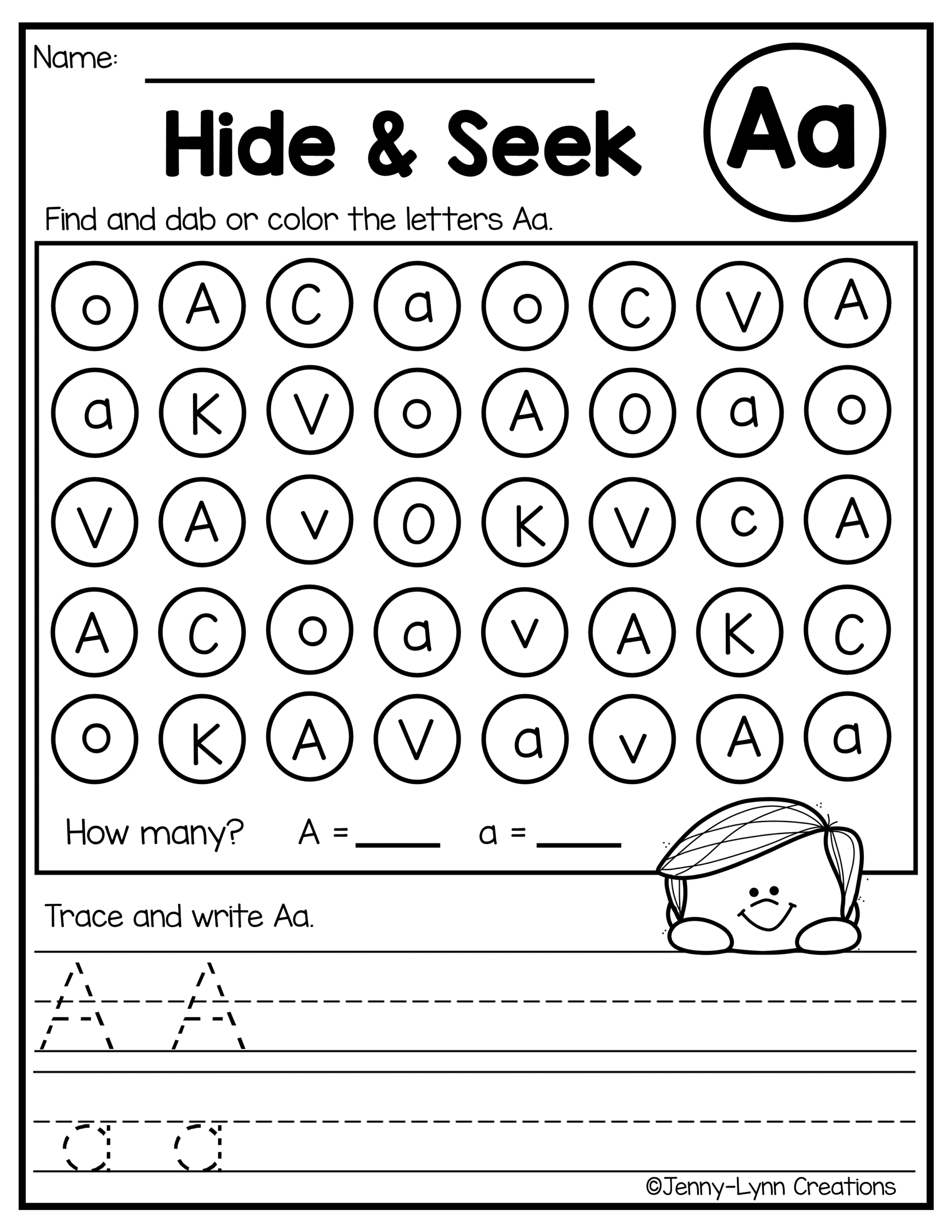Hide And Seek Letters Made By Teachers Hide And Seek Letters Made By Teachers